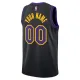 Camiseta Los Angeles Lakers Personalizada City Edition 2025-26 Negro Swingman para Hombre