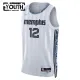 Camiseta Memphis Grizzlies Ja Morant City Edition 2025-26 Gris Swingman para Niño