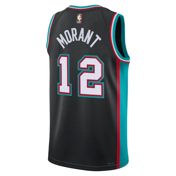 Camiseta Memphis Grizzlies Ja Morant Classic Edition 2025-26 Negro Swingman para Hombre
