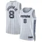 Camiseta Memphis Grizzlies Jaren Jackson JR City Edition 2025-26 Gris Swingman para Hombre