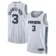Camiseta Memphis Grizzlies Kentavious Caldwell Pope City Edition 2025-26 Gris Swingman para Hombre