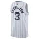 Camiseta Memphis Grizzlies Kentavious Caldwell Pope City Edition 2025-26 Gris Swingman para Hombre