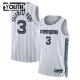 Camiseta Memphis Grizzlies Kentavious Caldwell Pope City Edition 2025-26 Gris Swingman para Niño
