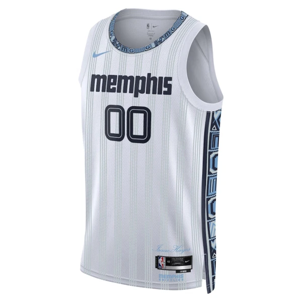 Camiseta Memphis Grizzlies Personalizada City Edition 2025-26 Gris Swingman para Hombre