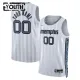 Camiseta Memphis Grizzlies Personalizada City Edition 2025-26 Gris Swingman para Niño
