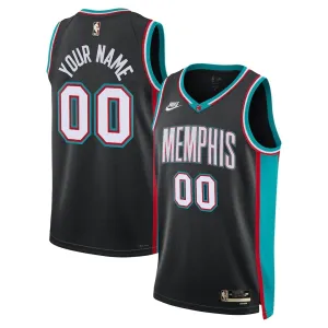 Camiseta Memphis Grizzlies Personalizada Classic Edition 2025-26 Negro Swingman para Hombre Camiseta Memphis Grizzlies Personalizada Classic Edition 2025-26 Negro Swingman para Hombre