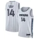 Camiseta Memphis Grizzlies Zach Edey City Edition 2025-26 Gris Swingman para Hombre