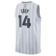 Camiseta Memphis Grizzlies Zach Edey City Edition 2025-26 Gris Swingman para Hombre