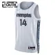 Camiseta Memphis Grizzlies Zach Edey City Edition 2025-26 Gris Swingman para Niño