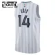 Camiseta Memphis Grizzlies Zach Edey City Edition 2025-26 Gris Swingman para Niño