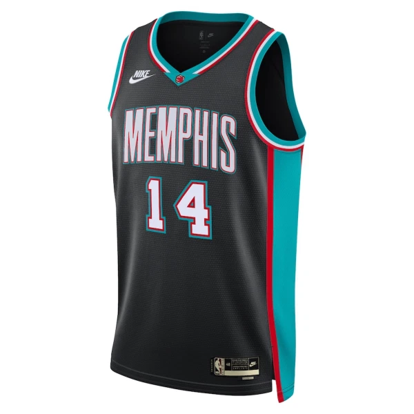 Camiseta Memphis Grizzlies Zach Edey Classic Edition 2025-26 Negro Swingman para Hombre