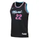 Camiseta Miami Heat Andrew Wiggins City Edition 2025-26 Negro Swingman para Hombre
