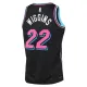 Camiseta Miami Heat Andrew Wiggins City Edition 2025-26 Negro Swingman para Hombre