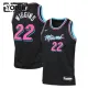 Camiseta Miami Heat Andrew Wiggins City Edition 2025-26 Negro Swingman para Niño