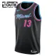 Camiseta Miami Heat Bam Adebayo City Edition 2025-26 Negro Swingman para Niño