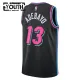 Camiseta Miami Heat Bam Adebayo City Edition 2025-26 Negro Swingman para Niño