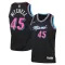 Camiseta Miami Heat Davion Mitchell City Edition 2025-26 Negro Swingman para Hombre