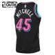 Camiseta Miami Heat Davion Mitchell City Edition 2025-26 Negro Swingman para Niño
