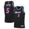 Camiseta Miami Heat Nikola Jovic City Edition 2025-26 Negro Swingman para Hombre
