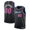 Camiseta Miami Heat Personalizada City Edition 2025-26 Negro Swingman para Hombre