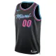 Camiseta Miami Heat Personalizada City Edition 2025-26 Negro Swingman para Hombre