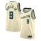 Camiseta Milwaukee Bucks Bobby Portis JR City Edition 2025-26 Blanco Swingman para Hombre
