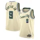 Camiseta Milwaukee Bucks Bobby Portis JR City Edition 2025-26 Blanco Swingman para Hombre