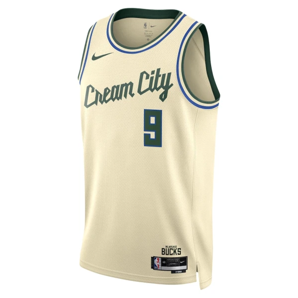 Camiseta Milwaukee Bucks Bobby Portis JR City Edition 2025-26 Blanco Swingman para Hombre