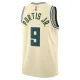 Camiseta Milwaukee Bucks Bobby Portis JR City Edition 2025-26 Blanco Swingman para Hombre