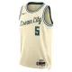 Camiseta Milwaukee Bucks Gary Trent JR City Edition 2025-26 Blanco Swingman para Hombre