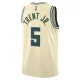 Camiseta Milwaukee Bucks Gary Trent JR City Edition 2025-26 Blanco Swingman para Hombre