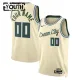 Camiseta Milwaukee Bucks Personalizada City Edition 2025-26 Blanco Swingman para Niño