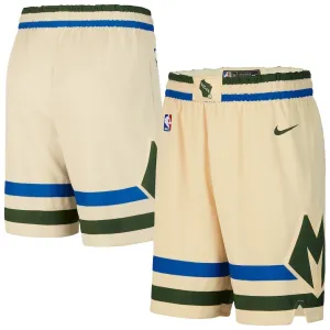 Pantalones Milwaukee Bucks City Edition 2025-26 Swingman para Hombre Pantalones Milwaukee Bucks City Edition 2025-26 Swingman para Hombre