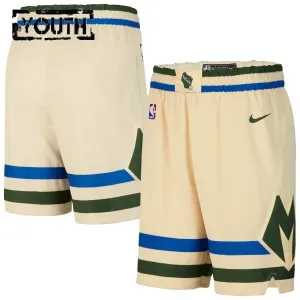 Pantalones Milwaukee Bucks City Edition 2025-26 Swingman para Niño Pantalones Milwaukee Bucks City Edition 2025-26 Swingman para Niño