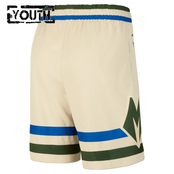 Pantalones Milwaukee Bucks City Edition 2025-26 Swingman para Niño