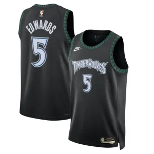 Camiseta Minnesota Timberwolves Anthony Edwards Classic Edition 2025-26 Negro Swingman para Hombre Camiseta Minnesota Timberwolves Anthony Edwards Classic Edition 2025-26 Negro Swingman para Hombre