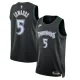 Camiseta Minnesota Timberwolves Anthony Edwards Classic Edition 2025-26 Negro Swingman para Hombre