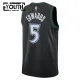 Camiseta Minnesota Timberwolves Anthony Edwards Classic Edition 2025-26 Negro Swingman para Niño