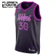 Camiseta Minnesota Timberwolves Julius Randle City Edition 2025-26 Negro Swingman para Niño