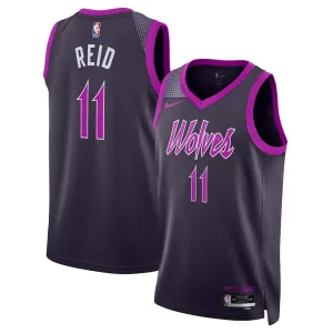 Camiseta Minnesota Timberwolves Naz Reid City Edition 2025-26 Negro Swingman para Hombre
