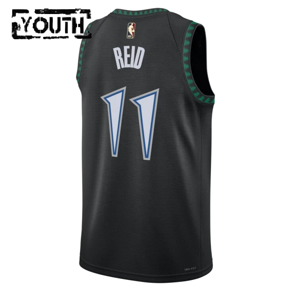 Camiseta Minnesota Timberwolves Naz Reid Classic Edition 2025-26 Negro Swingman para Niño