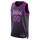 Camiseta Minnesota Timberwolves Personalizada City Edition 2025-26 Negro Swingman para Hombre