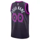 Camiseta Minnesota Timberwolves Personalizada City Edition 2025-26 Negro Swingman para Hombre