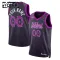 Camiseta Minnesota Timberwolves Personalizada City Edition 2025-26 Negro Swingman para Niño