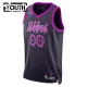 Camiseta Minnesota Timberwolves Personalizada City Edition 2025-26 Negro Swingman para Niño