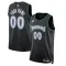 Camiseta Minnesota Timberwolves Personalizada Classic Edition 2025-26 Negro Swingman para Hombre