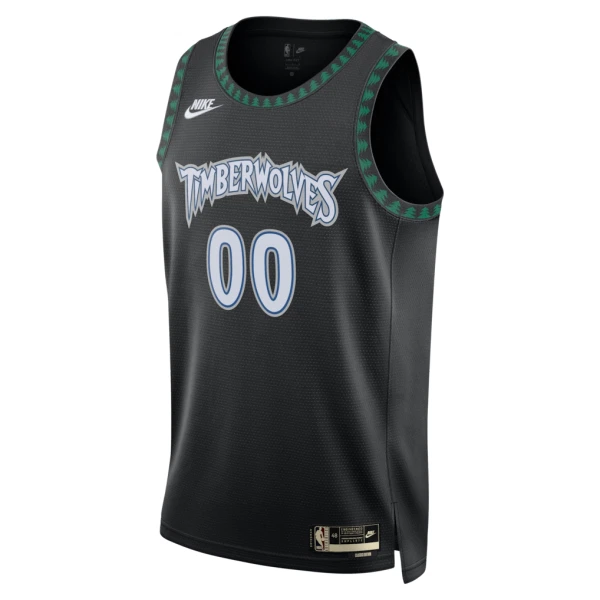 Camiseta Minnesota Timberwolves Personalizada Classic Edition 2025-26 Negro Swingman para Hombre