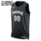 Camiseta Minnesota Timberwolves Personalizada Classic Edition 2025-26 Negro Swingman para Niño