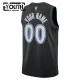 Camiseta Minnesota Timberwolves Personalizada Classic Edition 2025-26 Negro Swingman para Niño