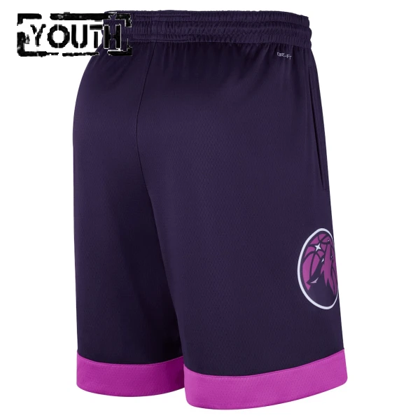 Pantalones Minnesota Timberwolves City Edition 2025-26 Swingman para Niño